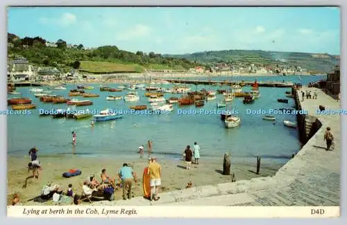 R744692 Lyme Regis liegt am Liegeplatz im Cob Harvey Barton 1979