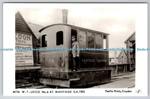 R746388 W T Lok Nr 6 bei Wantage Pamlin Prints RP