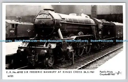 R746398 E R No 60102 Sir Frederic Banbury at Kings Cross Pamlin Prints RP