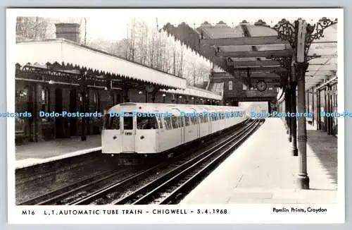 R746400 L T Automatic Tube Train Chigwell Pamlin Prints RP