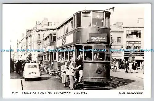 R746407 Straßenbahnen am Tooting Broadway Pamlin Prints RP