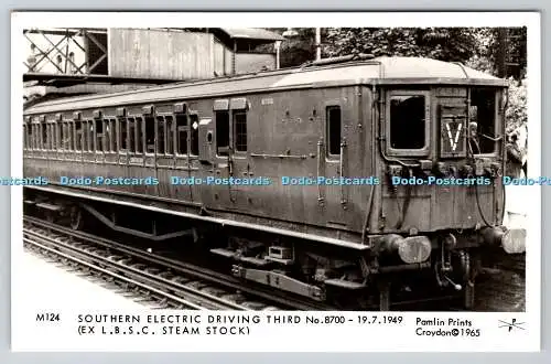 R746430 Southern Electric Driving Third No 8700 Ex L B S C Steam Stock Pamlin Pr