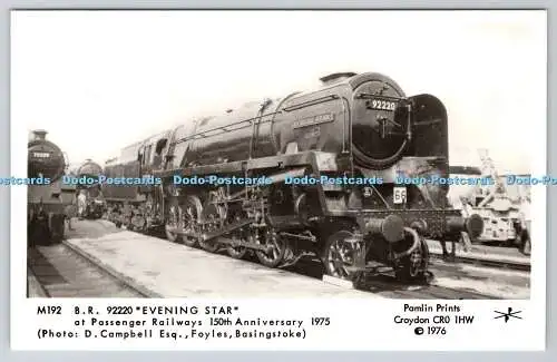 R746455 B R 92220 Evening Star at Passenger Railways 150th Anniversary Pamlin Pr