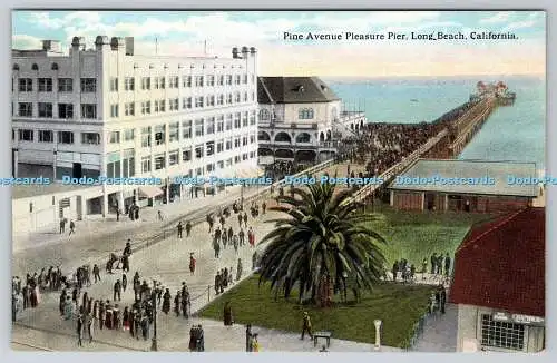 R746503 California Pine Avenue Pleasure Pier Long Beach Western Publishing und N