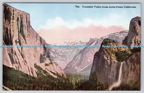 R746510 California Yosemite Valley From Artist Point Pacific Novelty San Francis