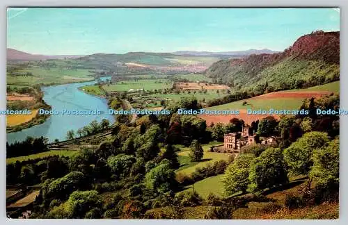 R743559 Das Tal des Tay von oben Kinfauns Castle Perth Photo Precision L