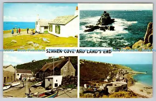 R743580 Sennen Cove and Land End Longships Lighthouse Boatman Corner Multi View