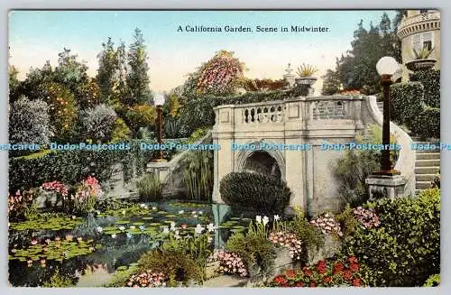 R746592 A California Garden Scene in Midwinter C T Photochrom