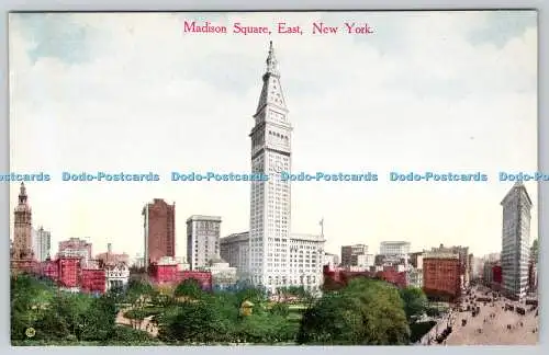 R746615 New York Madison Square East Erfolg Postkarte Irving Underhill