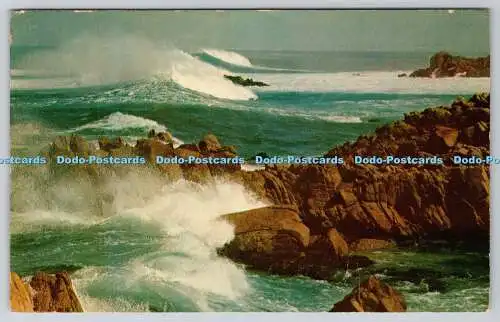 R746625 California Pacific Grove Lighthouse Surf Blaisdell Photo Service Montere