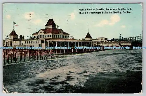 R746645 N Y Meerblick am Seaside Rockaway Beach zeigt Wainwright und Smith Ba