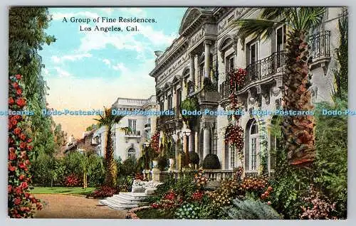 R746686 Los Angeles Cal A Group of Fine Residences Western Publishing and Novelt