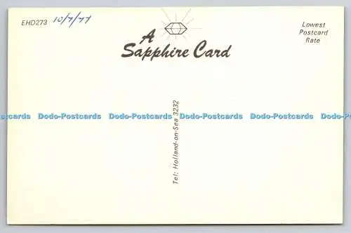 R743705 Harwich Die Gärten Holland am Meer Niedrigster Postkartenpreis Eine Saphir-Karte