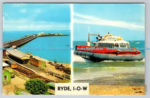 R743723 Ryde IOW The Pier S R N 6 Hovercraft Multi View