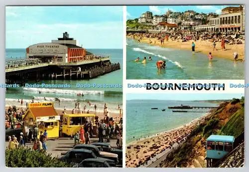 R743761 Bournemouth Dorset The Pier Undercliff and Lift John Hinde 1982 Multi Vi