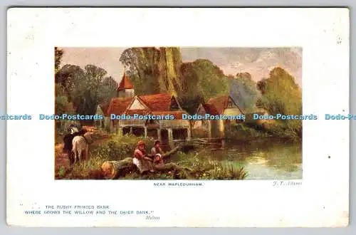 R746793 Near Mapledurham Rural England Tuck Oilette Series I No 9737 J T Adams P