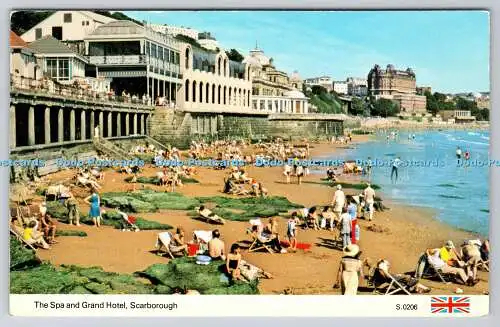 R743794 The Spa and Grand Hotel Scarborough J L Barnard E T W Dennis Scarborough