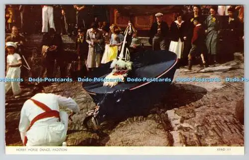 R743798 Hobby Horse Dance Padstow Cotman Color Jarrold Norwich