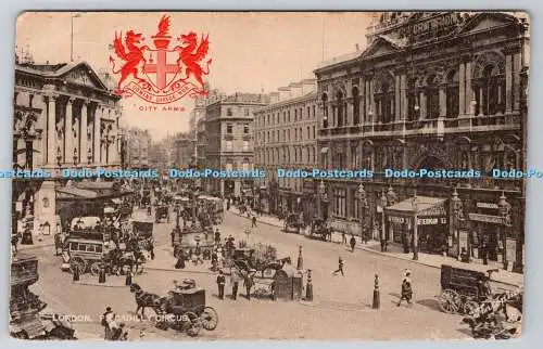 R746873 London Piccadilly Circus Tuck Heraldic View Serie 2174