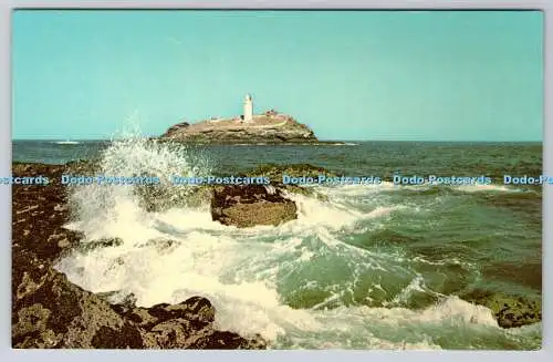 R746895 Cornwall Godrevy Lighthouse Jarrold Norwich England