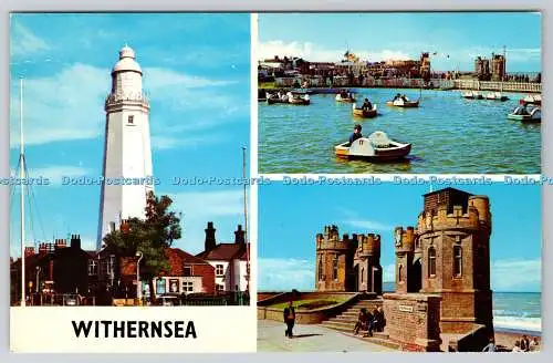 R743927 Withernsea The Lighthouse The Boating Lake Pier Towers Multi View