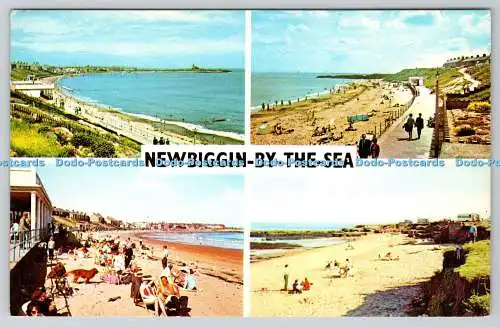 R743937 Newbiggin am Meer Die Strandpromenade und Sand Multi View