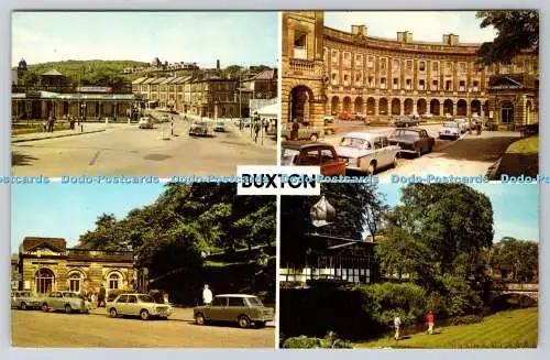 R743969 Buxton The Crescent St Anne well and the Slopes Pavilion Gardens Multi V