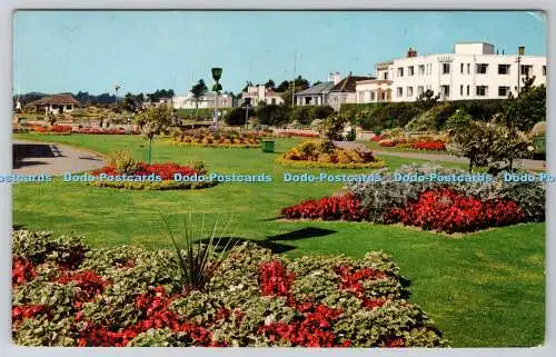 R743972 Marine Gardens Bognor Regis Natural Colour Series Photo Greetings USA Th