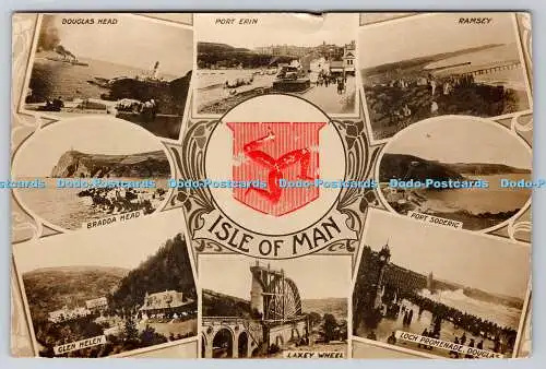 R747010 Isle of Man Bradda Head Tuck RP Ansicht Postkarten 5169 Mehrfachansicht