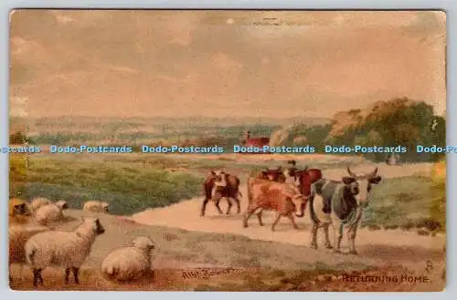 R747013 Returning Home Tuck Art Series 6031 Albt Bowers