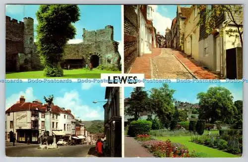 R744034 Lewes The Keep Keere Street High Street Southover Grange Gardens Multi V