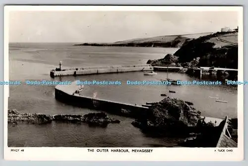 R747090 Mevagissey The Outer Harbour Tuck RP