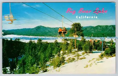 R744105 Big Bear Lake California Snow Summit Western Resort Publications N Broad