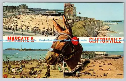 R744173 Margate and Cliftonville C G Williams Ltd Plastichrome Multi View