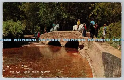 R744180 The Pack Horse Bridge Dunster J Salmon Ltd Sevenoaks Cameracolour PM Min