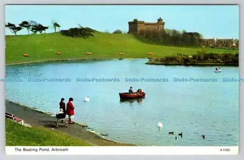 R744199 The Boating Pond Arbroath E T W Dennis PM Arbroath 1978