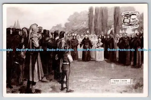 R747280 Oxford Pageant Friar Bacon Tuck Oilette Ser I 5342 S H Vedder RP