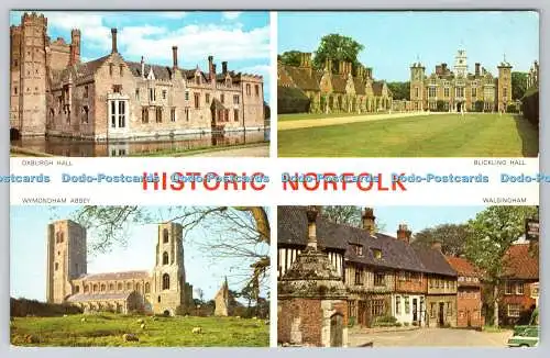 R744301 Historic Norfolk F W Pawsey Ipswich An Artistic Card Multi View