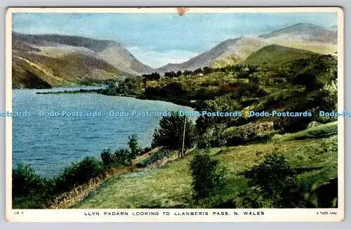 R747355 Llyn Padarn mit Blick auf Llanberis Pass N Wales Tuck