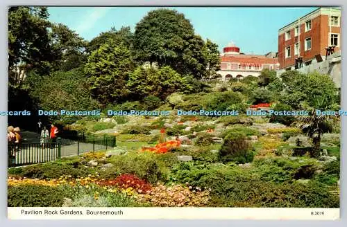 R744378 Pavilion Rock Gardens PM Bournemouth Poole E T W Dennis 1971