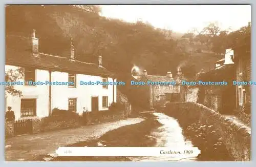 R744384 Castelon 1909 Francis Frith Collection Finchampstead Berkshire England