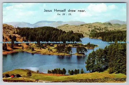 R744409 Jesus selbst näherte sich den englischen Seen Tarn Hows Sanderson und Dixon