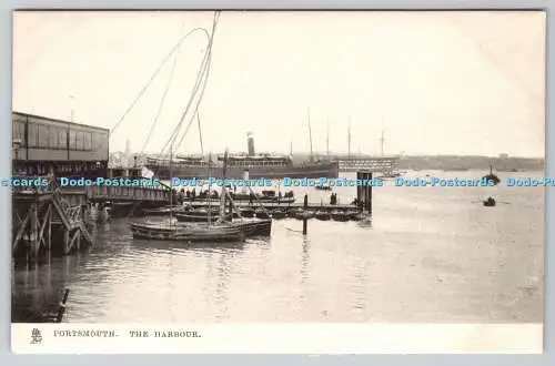 R747551 Portsmouth The Harbour Tuck Town and City Serie 2050
