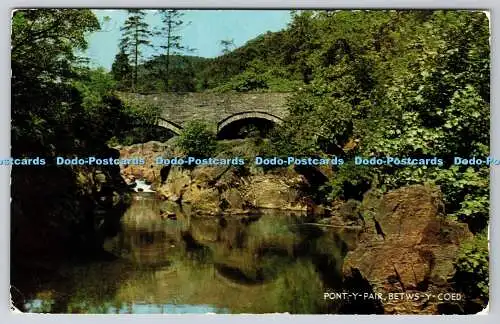 R745063 Betws y Coed Ponty Pair J Salmon Ltd Cameracolour 1965