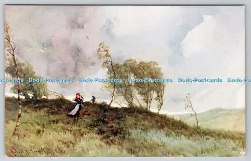 R747590 Green Weides Tuck Oilette Nr 3575 Robert Hewitt