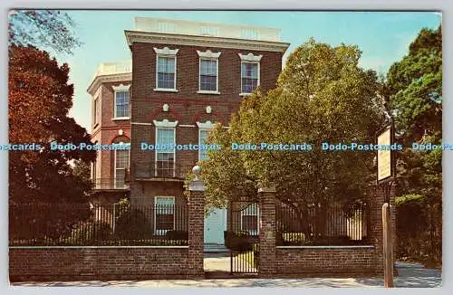 R745116 Charleston S C Nathaniel Russell House Charleston Postkarte Co Ernest Fe