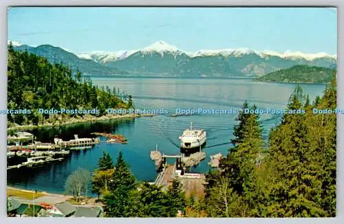 R745163 Victoria British Columbia Ferry Authority M V Sechelt Queen Stan V Wrigh