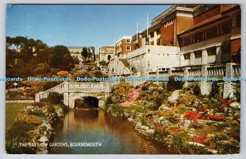 R745241 Bournemouth The Pavilion Gardens J Salmon Ltd Cameracolour 1962