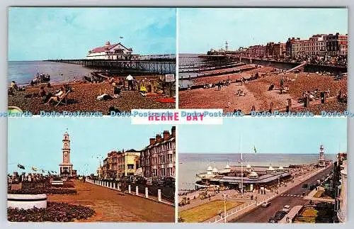 R745248 Herne Bay The Pier Tower Parade The Beach C G Williams Plastichrome Mult