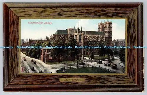 R747812 London Westminster Abbey Tuck Framed Gem Glosso No 5784